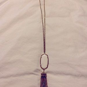 Kendra Scott Rayne Necklace in Gold & White Pearl